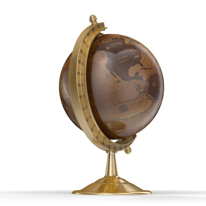 3D model Antique Globe 3