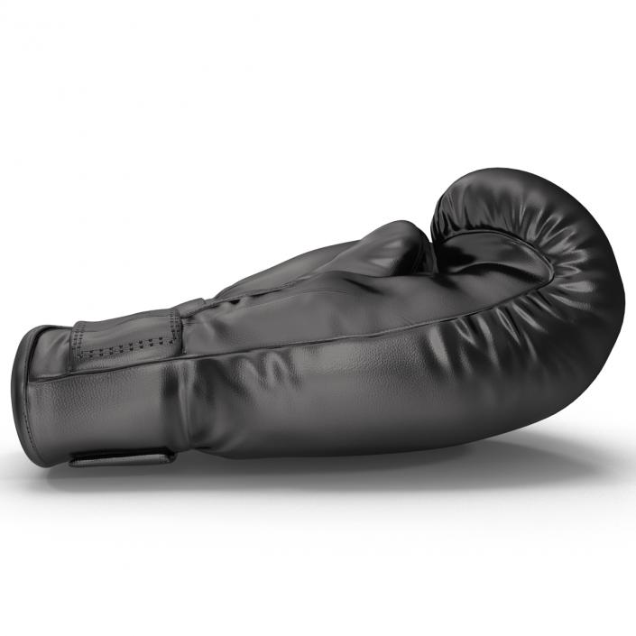 Boxing Gloves Black 3D model