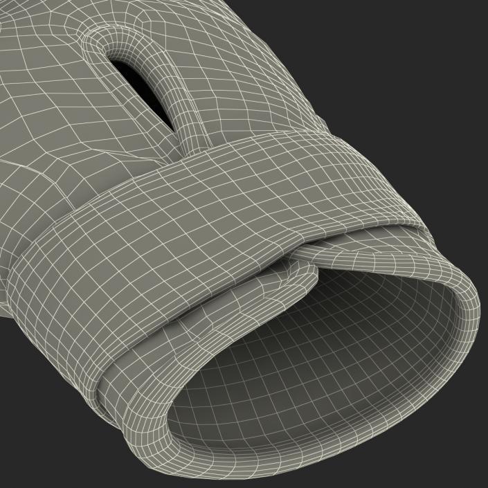 Boxing Gloves Black 3D model