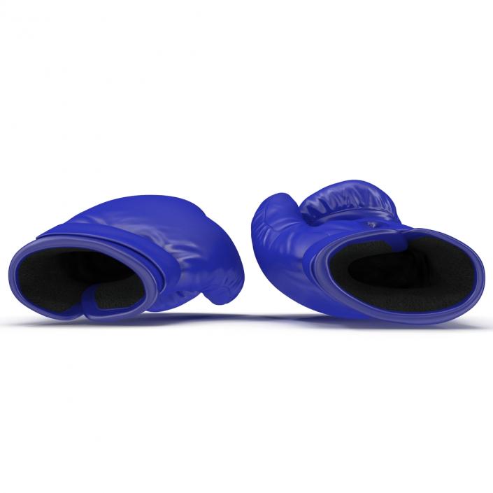 3D Boxing Gloves Blue model