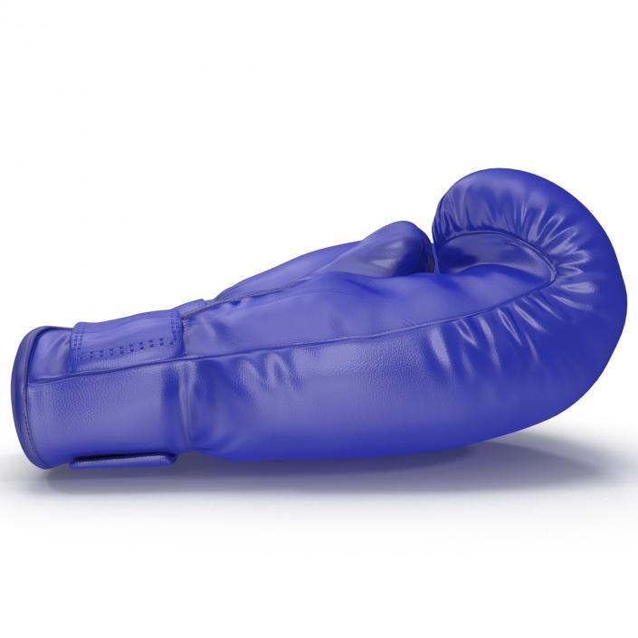 3D Boxing Gloves Blue model