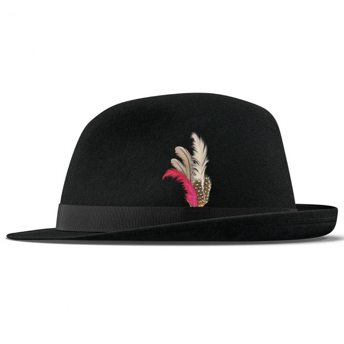 Fedora Hat 2 3D