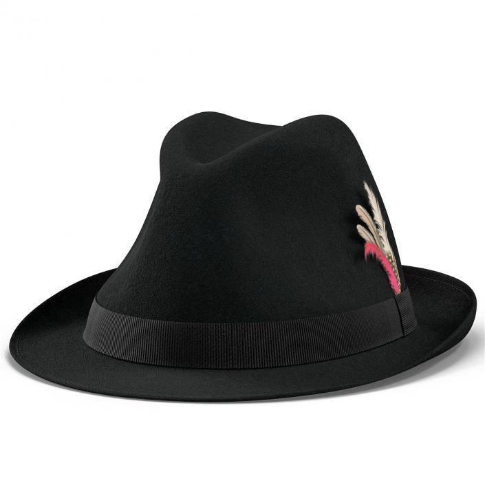 Fedora Hat 2 3D