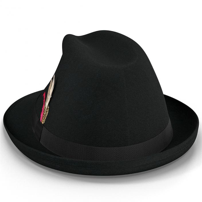 Fedora Hat 2 3D