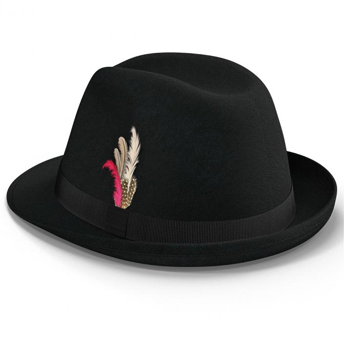 Fedora Hat 2 3D