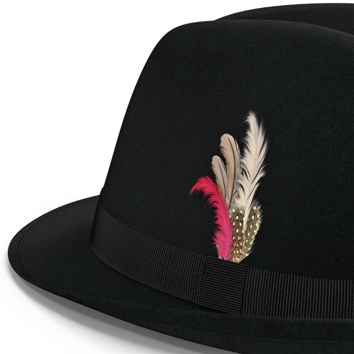 Fedora Hat 2 3D