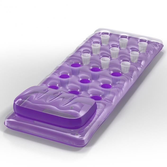 3D model Inflatable Air Mattress Purple