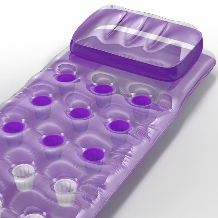 3D model Inflatable Air Mattress Purple