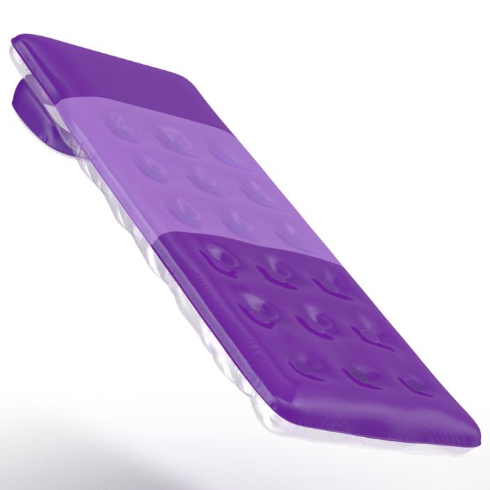 3D model Inflatable Air Mattress Purple