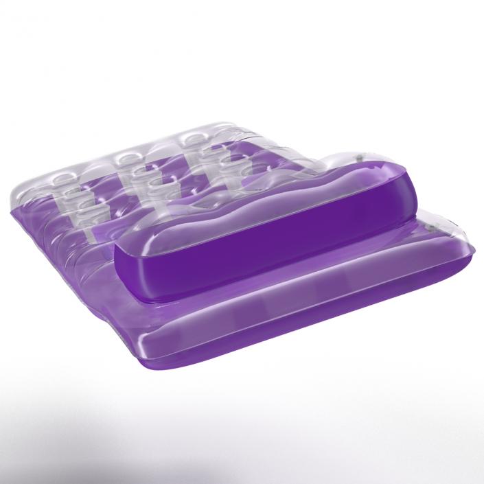 3D model Inflatable Air Mattress Purple