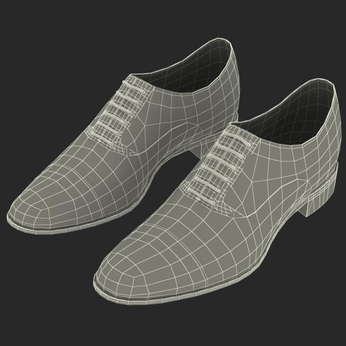 Man Shoes 2 Black 3D