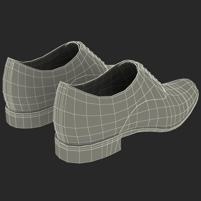 Man Shoes 2 Black 3D