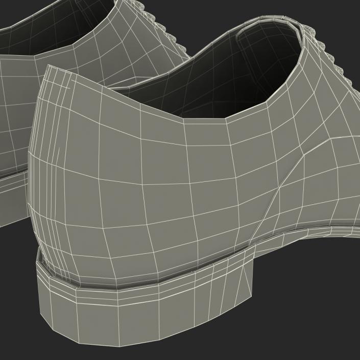 Man Shoes 2 Black 3D