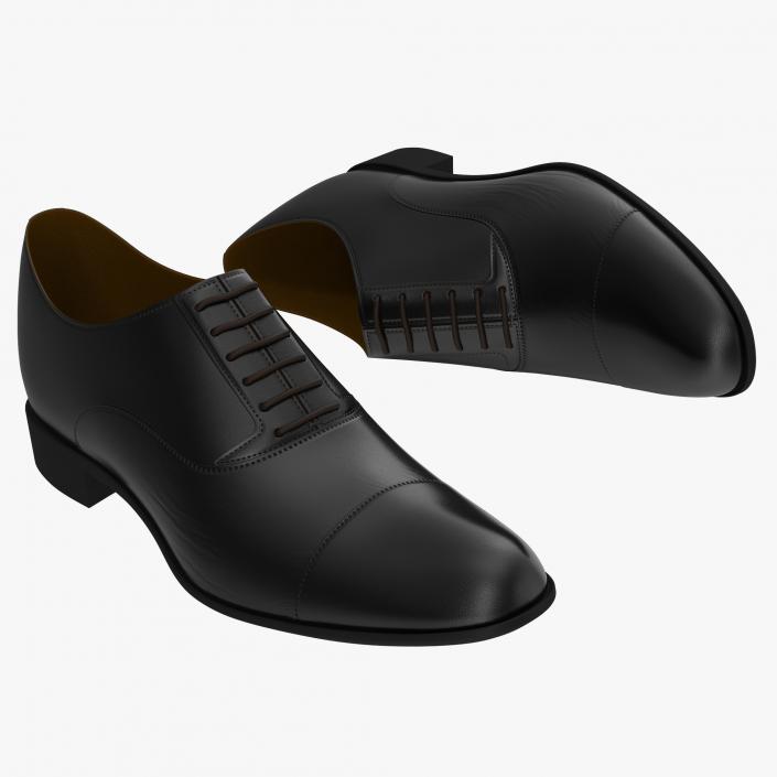 Man Shoes 2 Black 3D