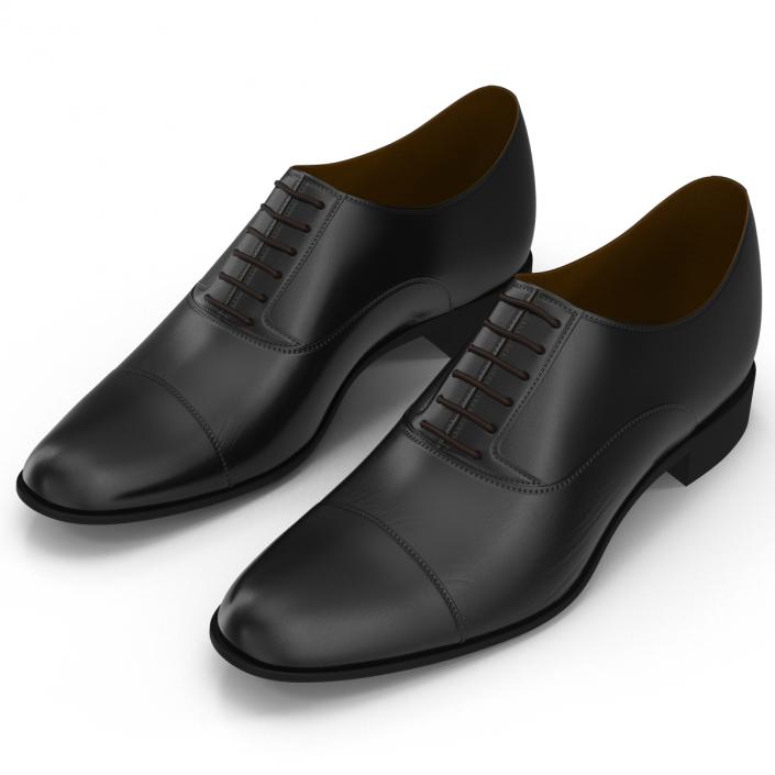 Man Shoes 2 Black 3D