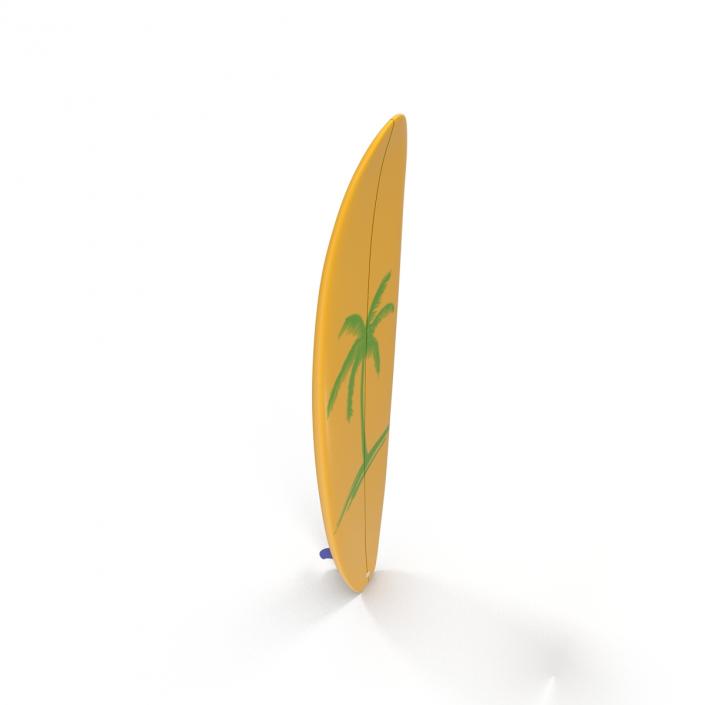 3D Surfboard Longboard 3