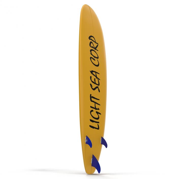 3D Surfboard Longboard 3