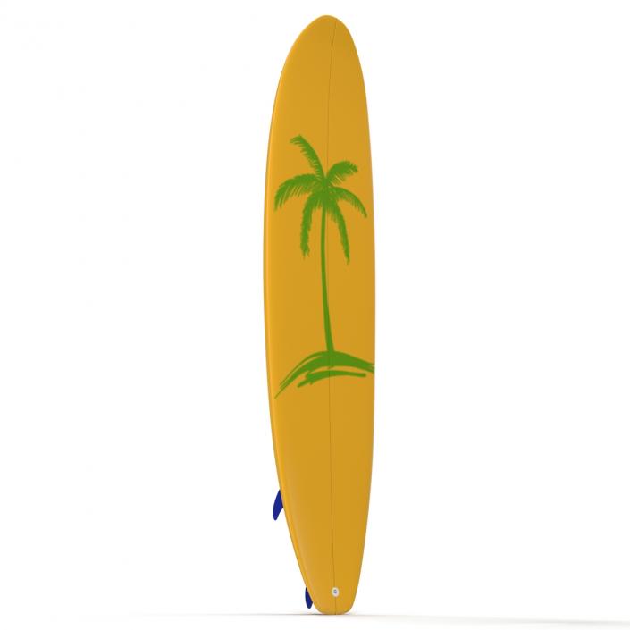 3D Surfboard Longboard 3