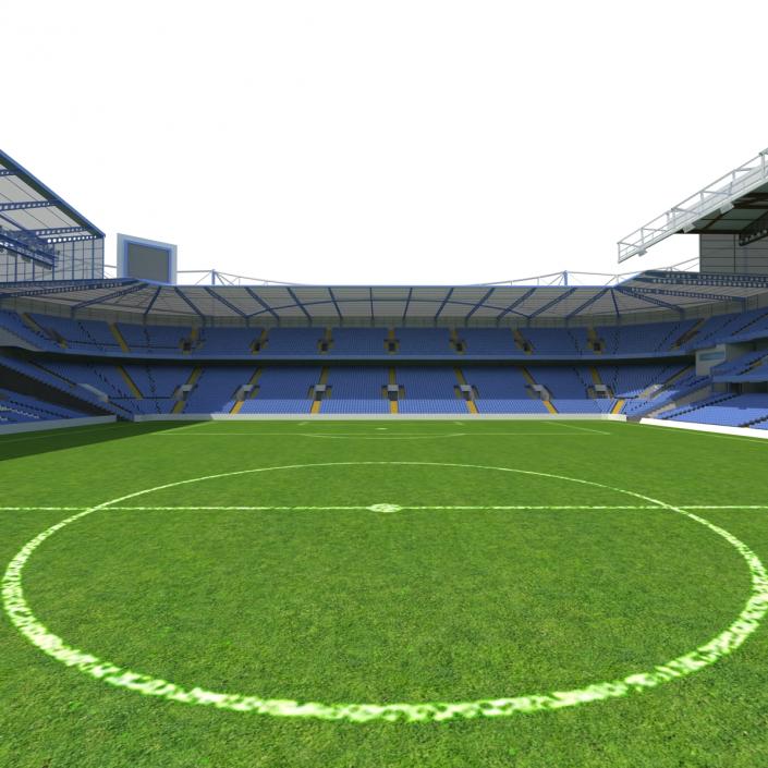 3D Stamford Bridge Stadium model