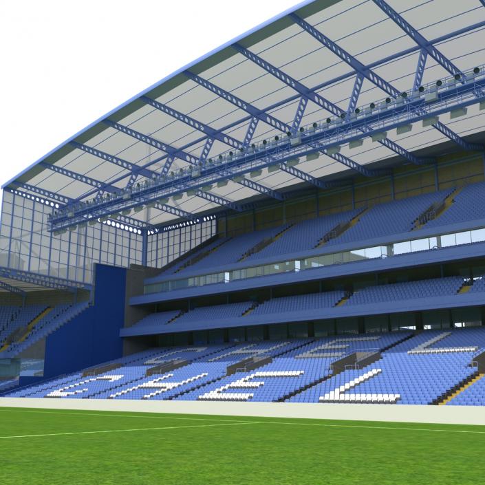 3D Stamford Bridge Stadium model