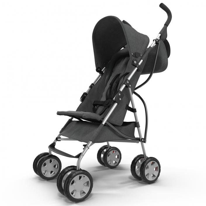 3D Baby Stroller model