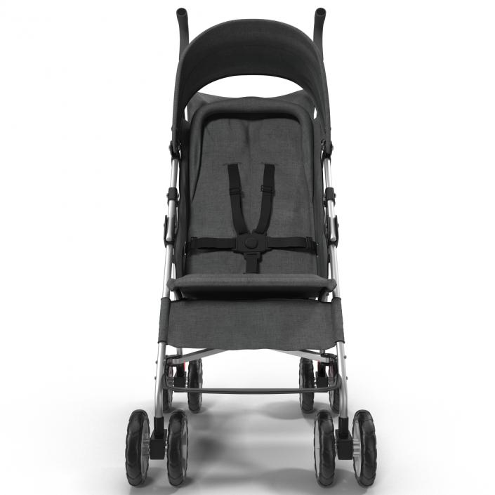 3D Baby Stroller model