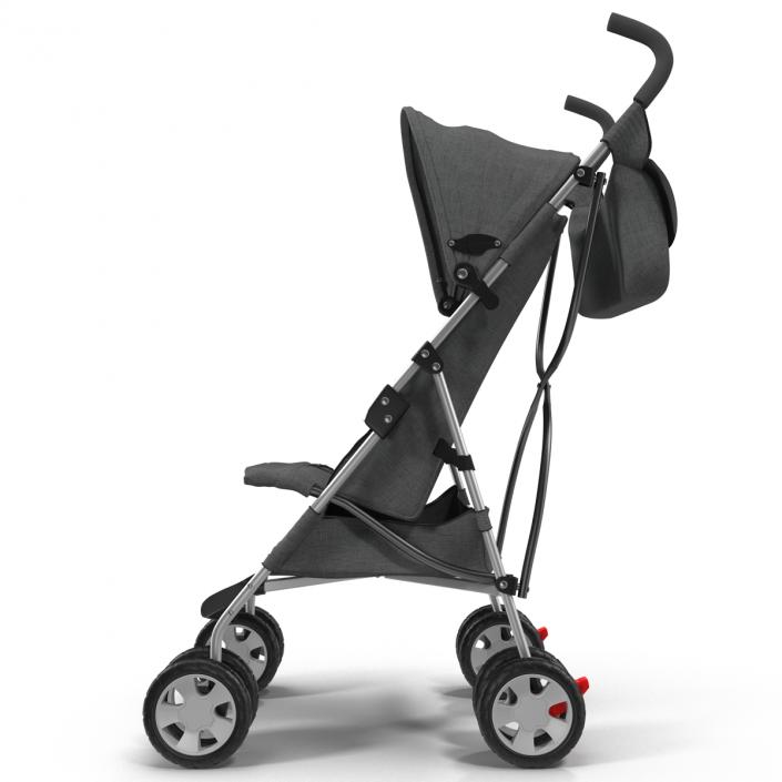 3D Baby Stroller model