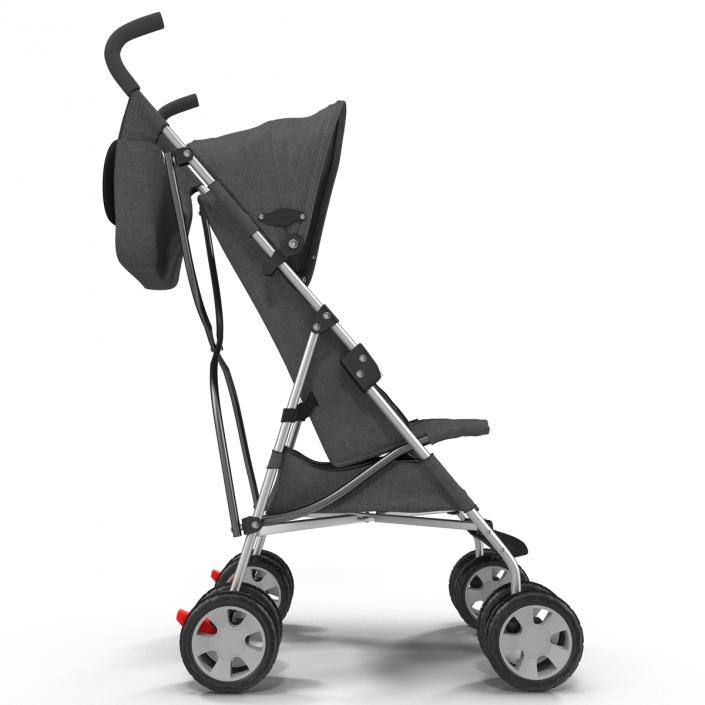 3D Baby Stroller model