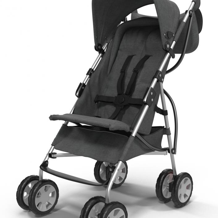 3D Baby Stroller model