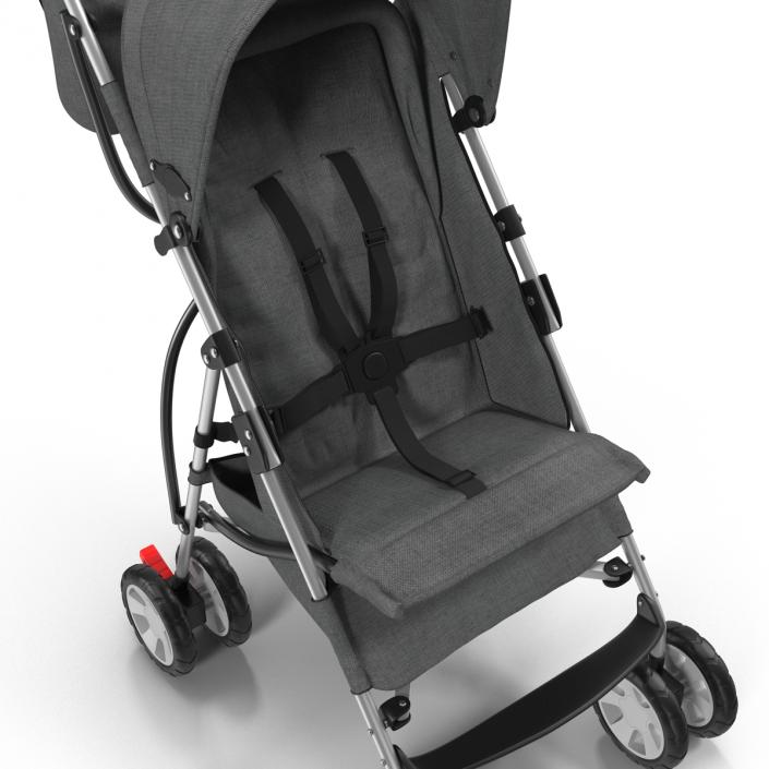 3D Baby Stroller model