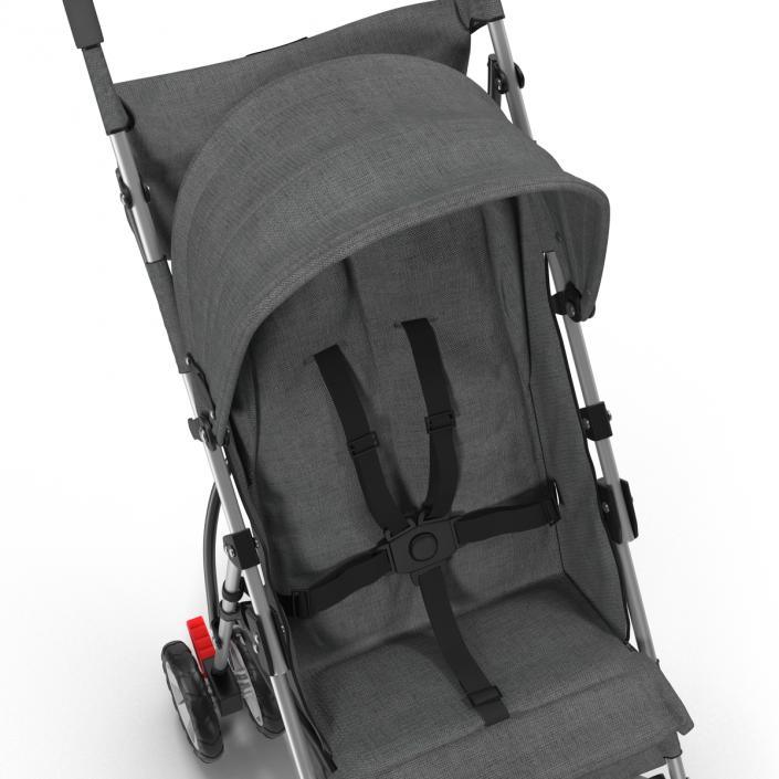 3D Baby Stroller model