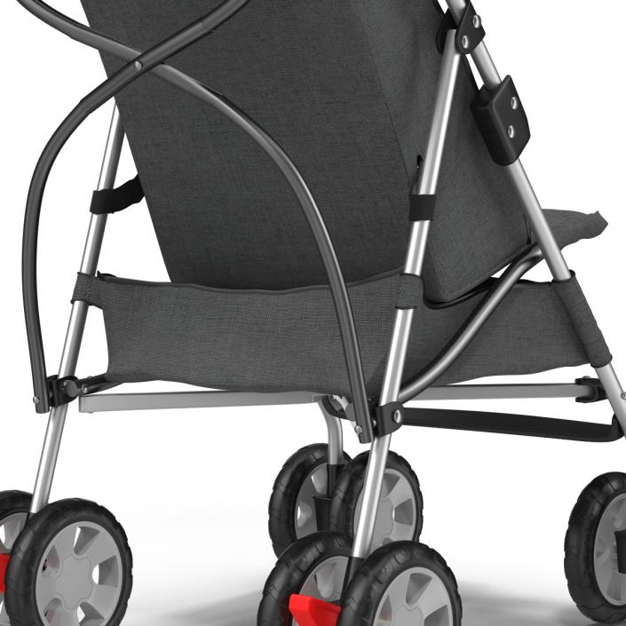 3D Baby Stroller model