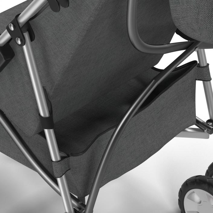 3D Baby Stroller model