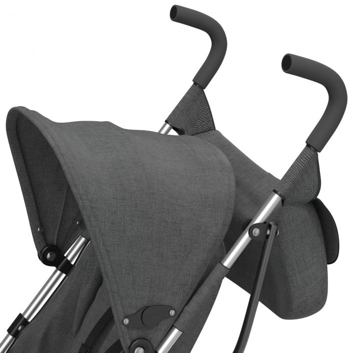 3D Baby Stroller model