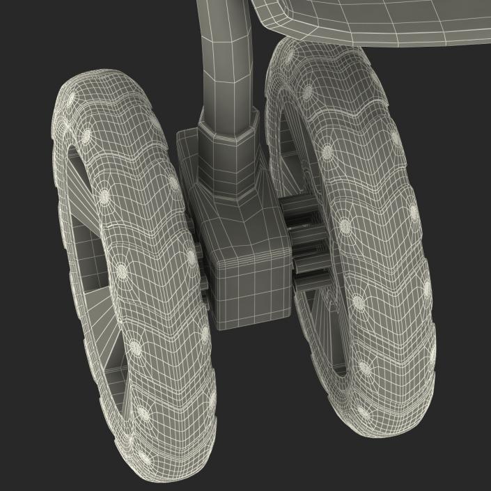 3D Baby Stroller model