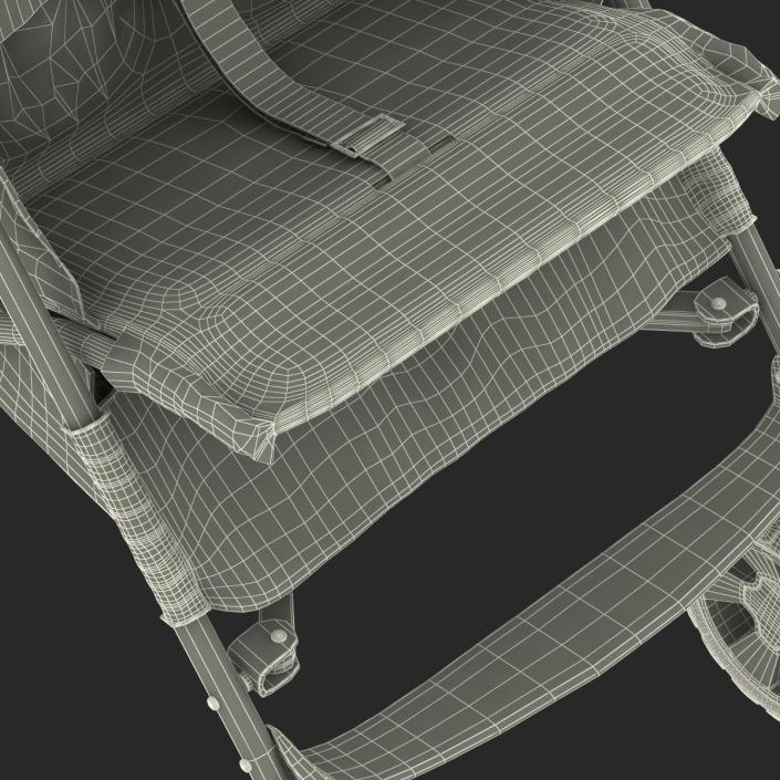 3D Baby Stroller model