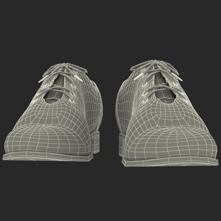 3D Old Man Shoes model