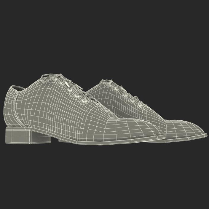 3D Old Man Shoes model