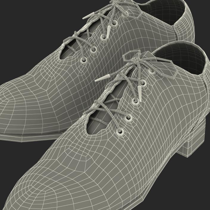 3D Old Man Shoes model