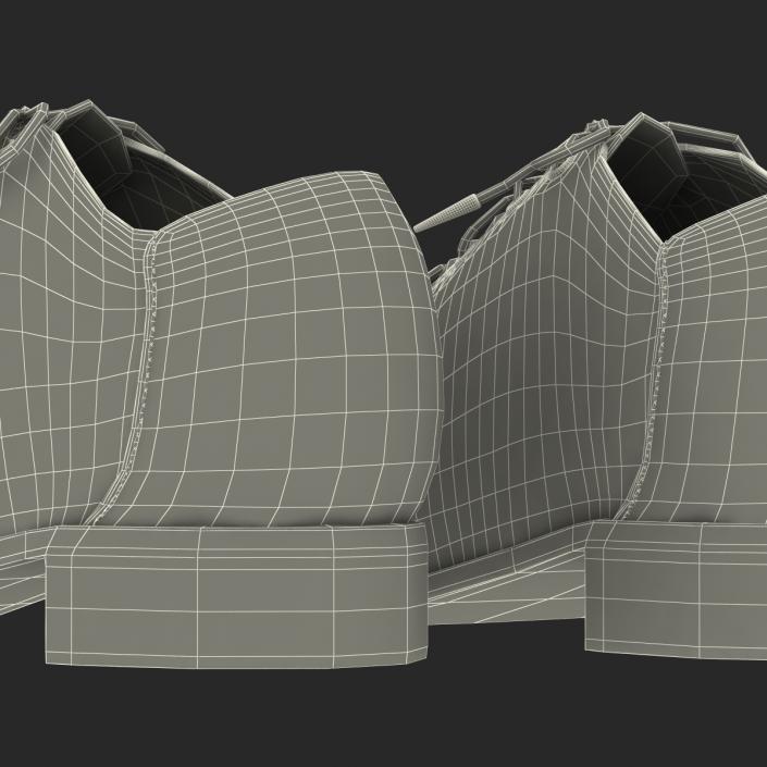 3D Old Man Shoes model