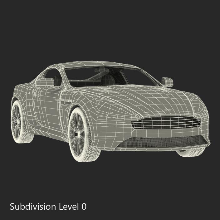 3D Aston Martin DB9 2014