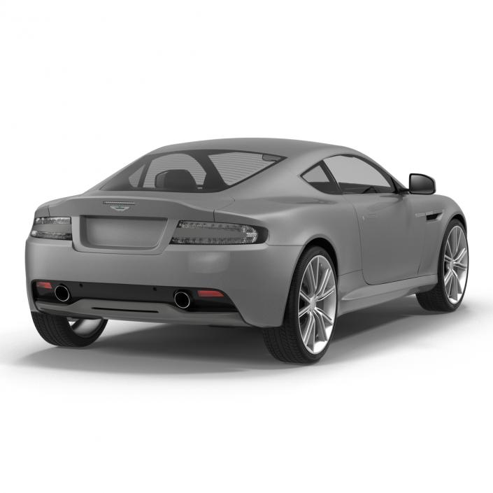 3D Aston Martin DB9 2014