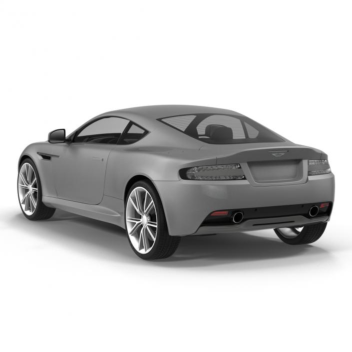 3D Aston Martin DB9 2014