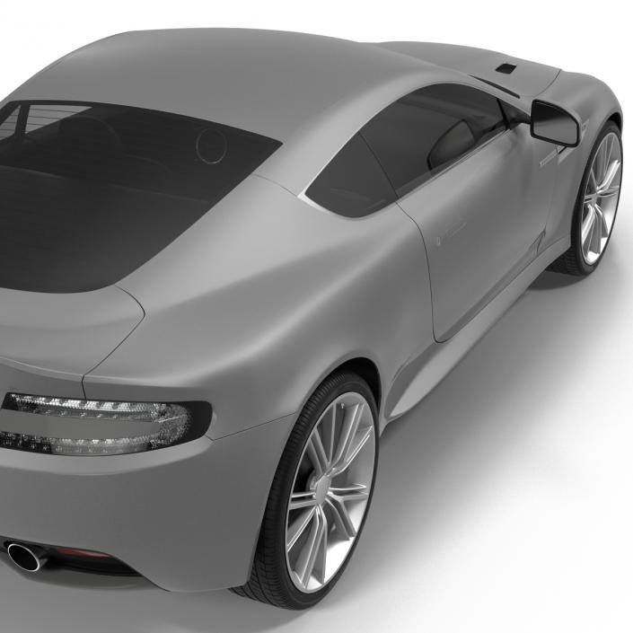 3D Aston Martin DB9 2014