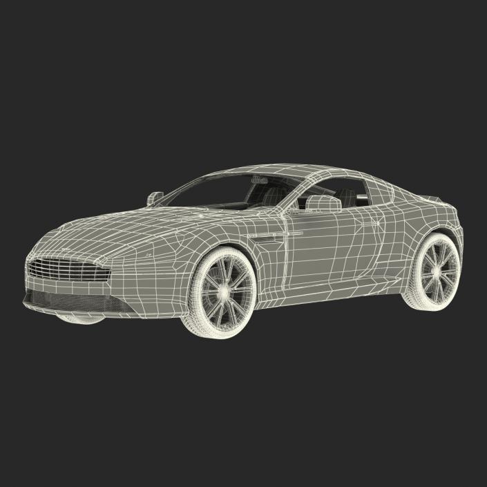 3D Aston Martin DB9 2014