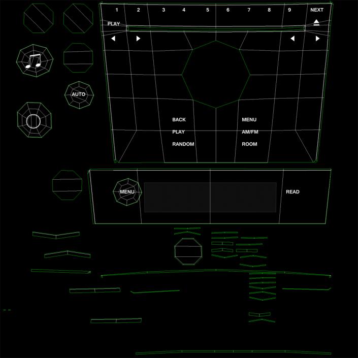 Aston Martin DB9 2014 Simple Interior 3D