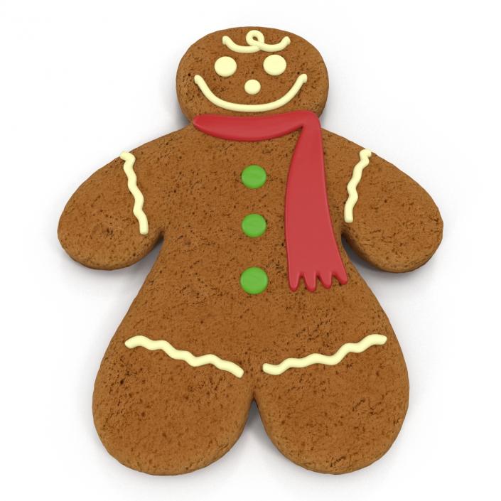 3D model Gingerbread Man