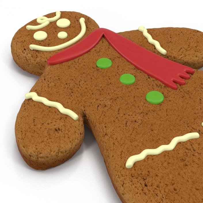 3D model Gingerbread Man