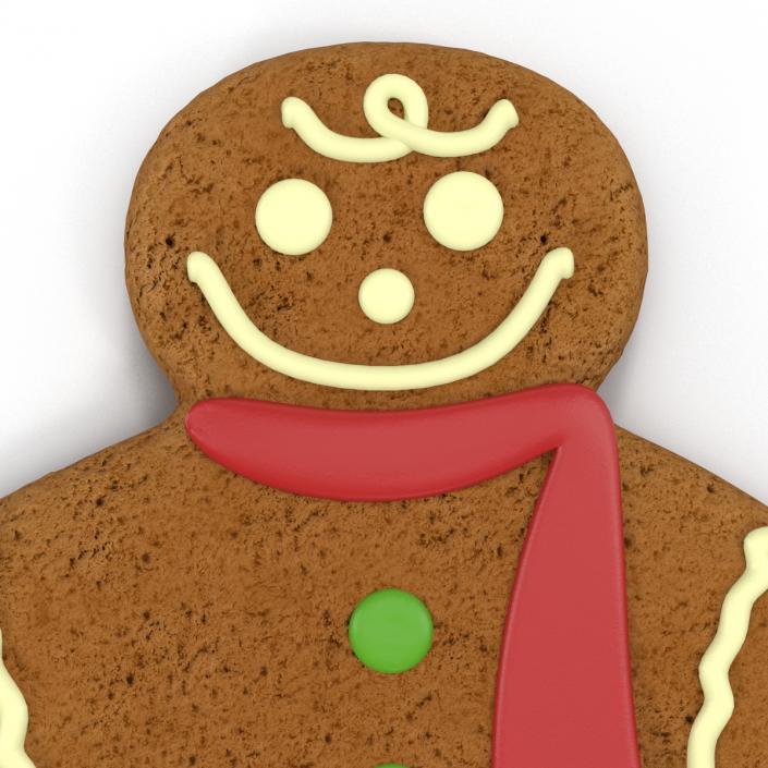 3D model Gingerbread Man