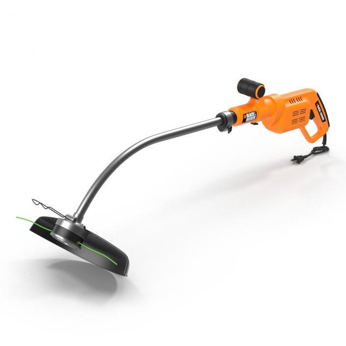 Lawn Trimmer Black and Decker 3D model